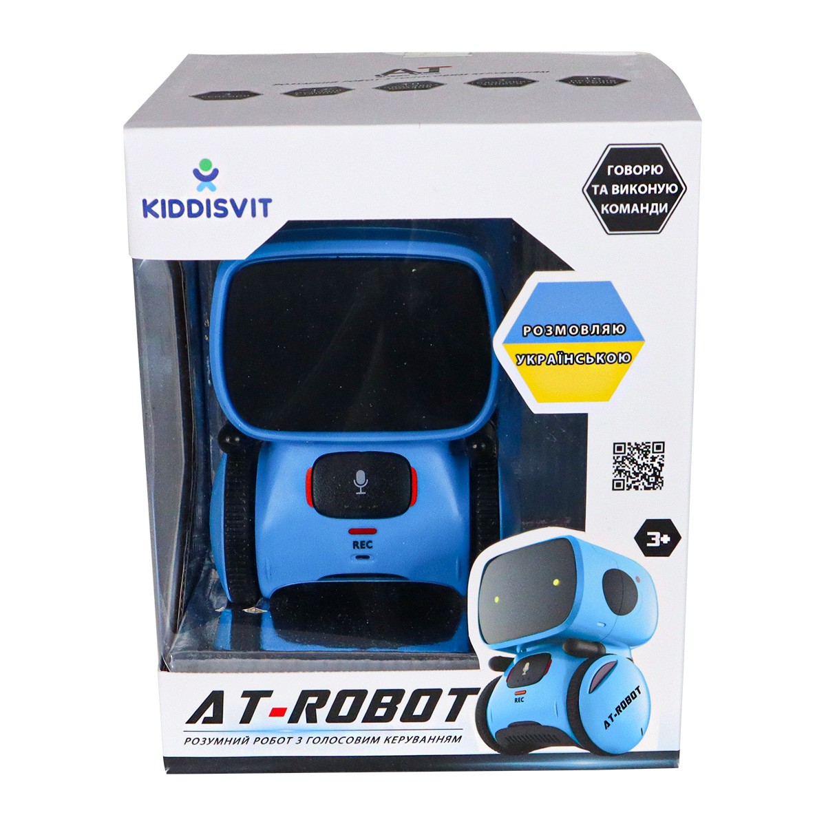 1295грн+15% дисконт Арт.AT001-05-UKR Інтеракт. робот з голосовим керуванням - AT-Rоbot (синій., укр.)