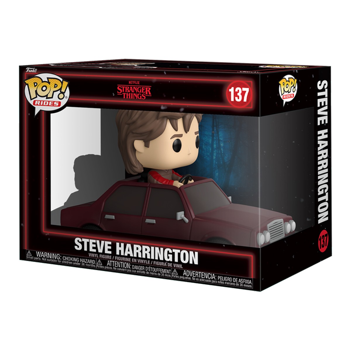 1895грн+15% дисконт Арт.86619 Ігрова фігурка Funko POP! Rides серії Дивні дива 5 - Стів у машині