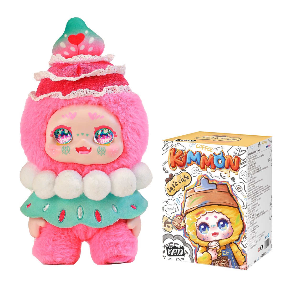 1395грн+15% дисконт Арт.556023 Колекційна м'яка іграшка з кільцем POP TOP Kimmon - Кавайна кав'ярня