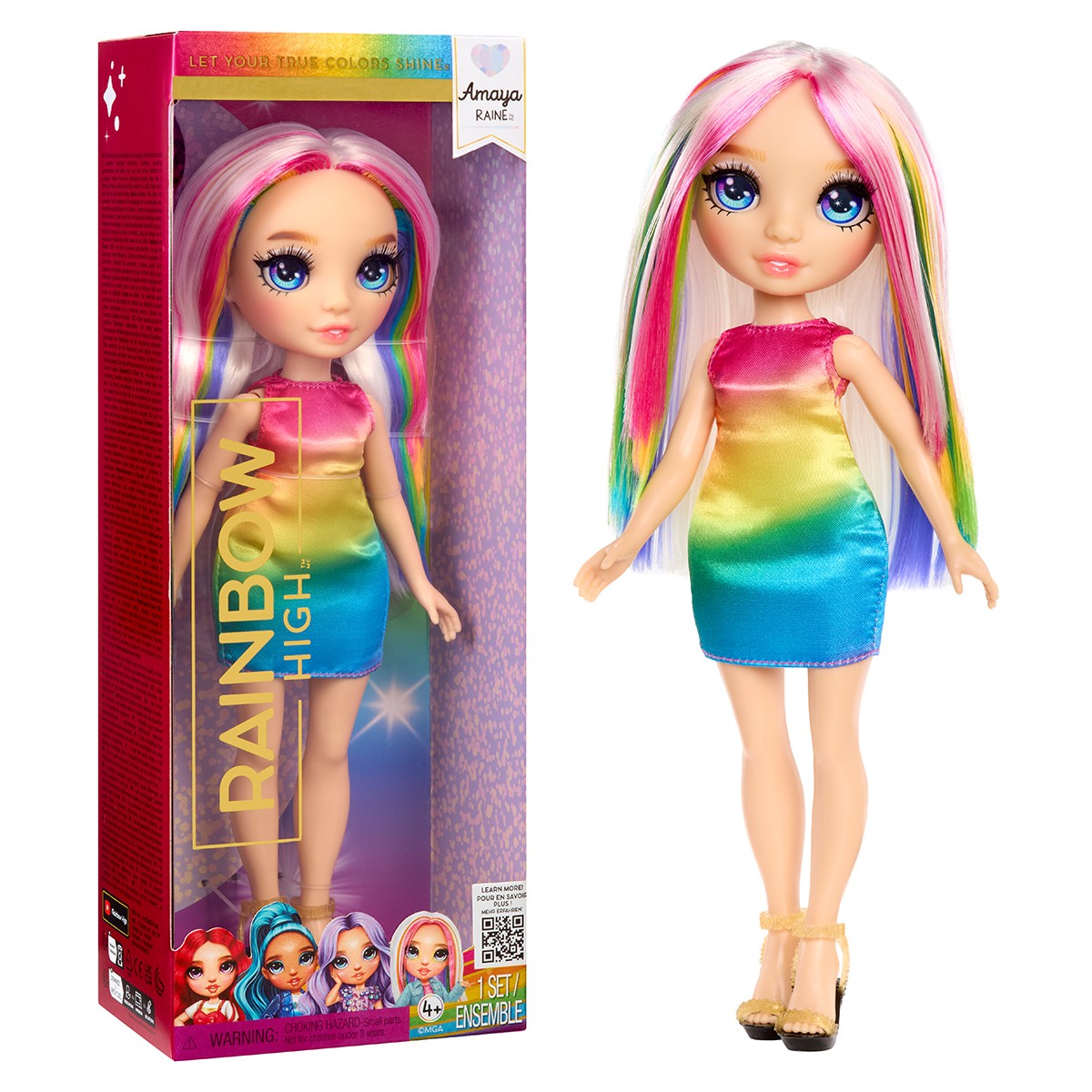 1195грн+15% дисконт Арт.989509 Лялька Rainbow High серії ОРР - Амая