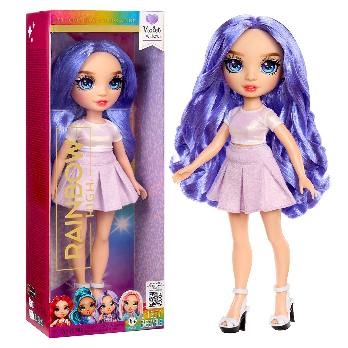 1195грн+15% дисконт Арт.990024 Лялька Rainbow High серії ОРР - Вайолет