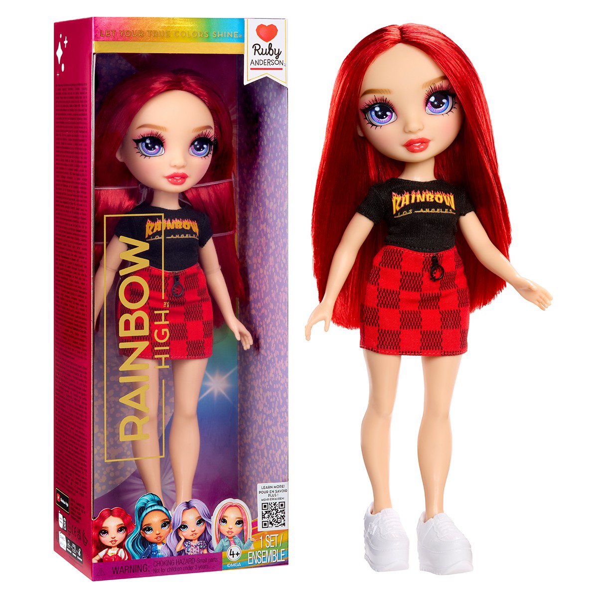 1195грн+15% дисконт Арт.989486 Лялька Rainbow High серії ОРР - Рубі