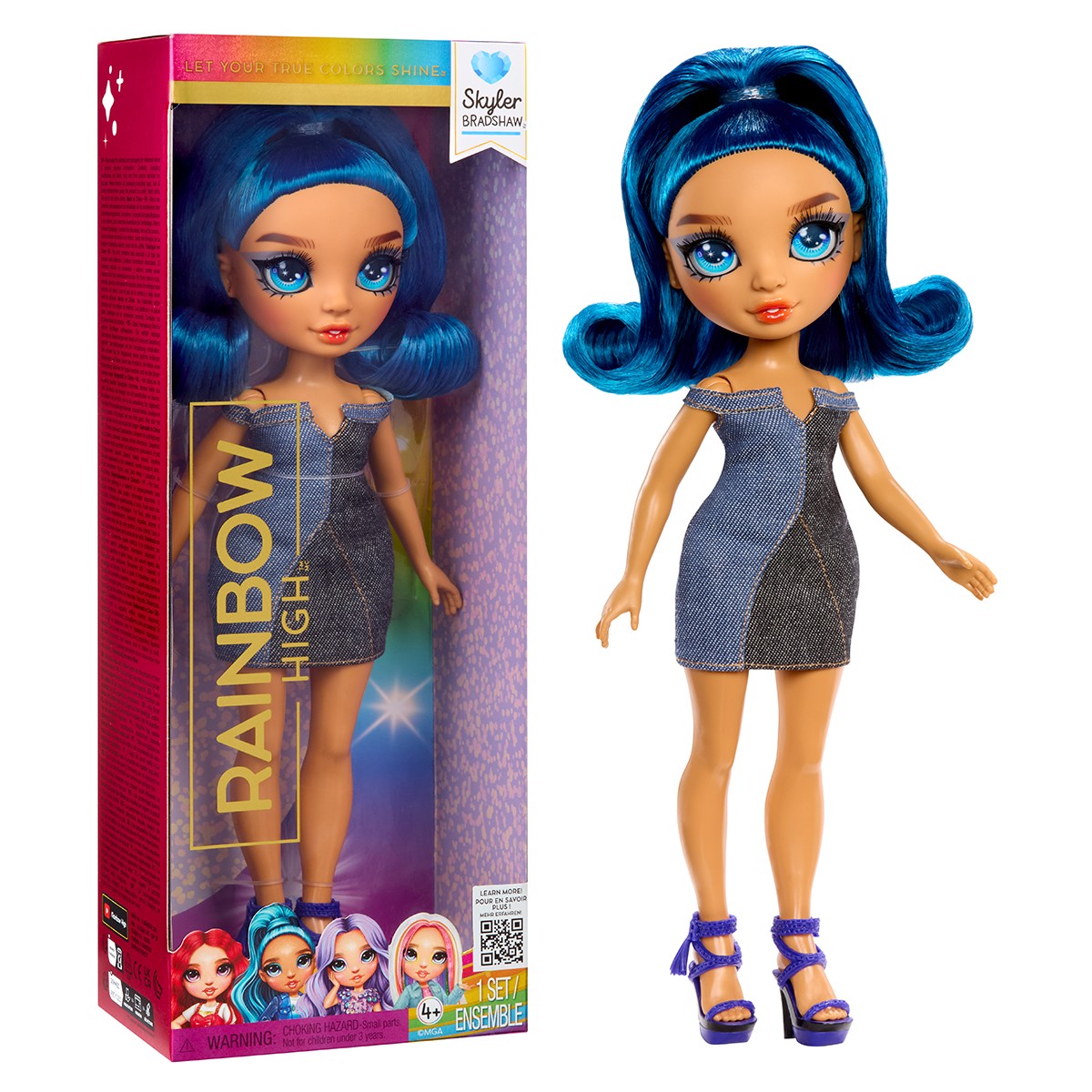 1195грн+15% Дисконт Арт.989493 Лялька Rainbow High серії ОРР - Скайлер