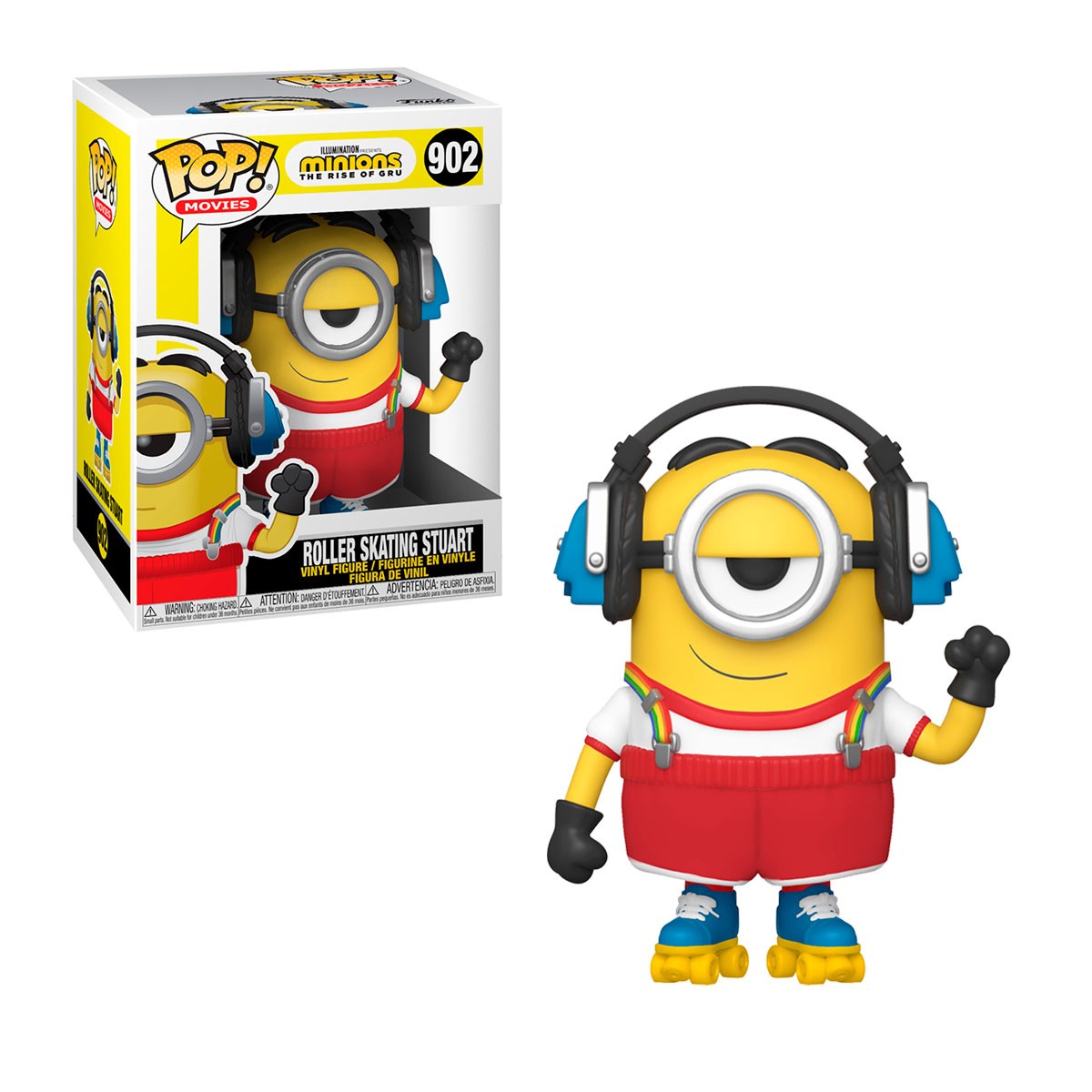 845грн+15% дисконт Арт.47802 Ігрова фігурка Funko POP! cерії Посіпаки 2 - Стюарт