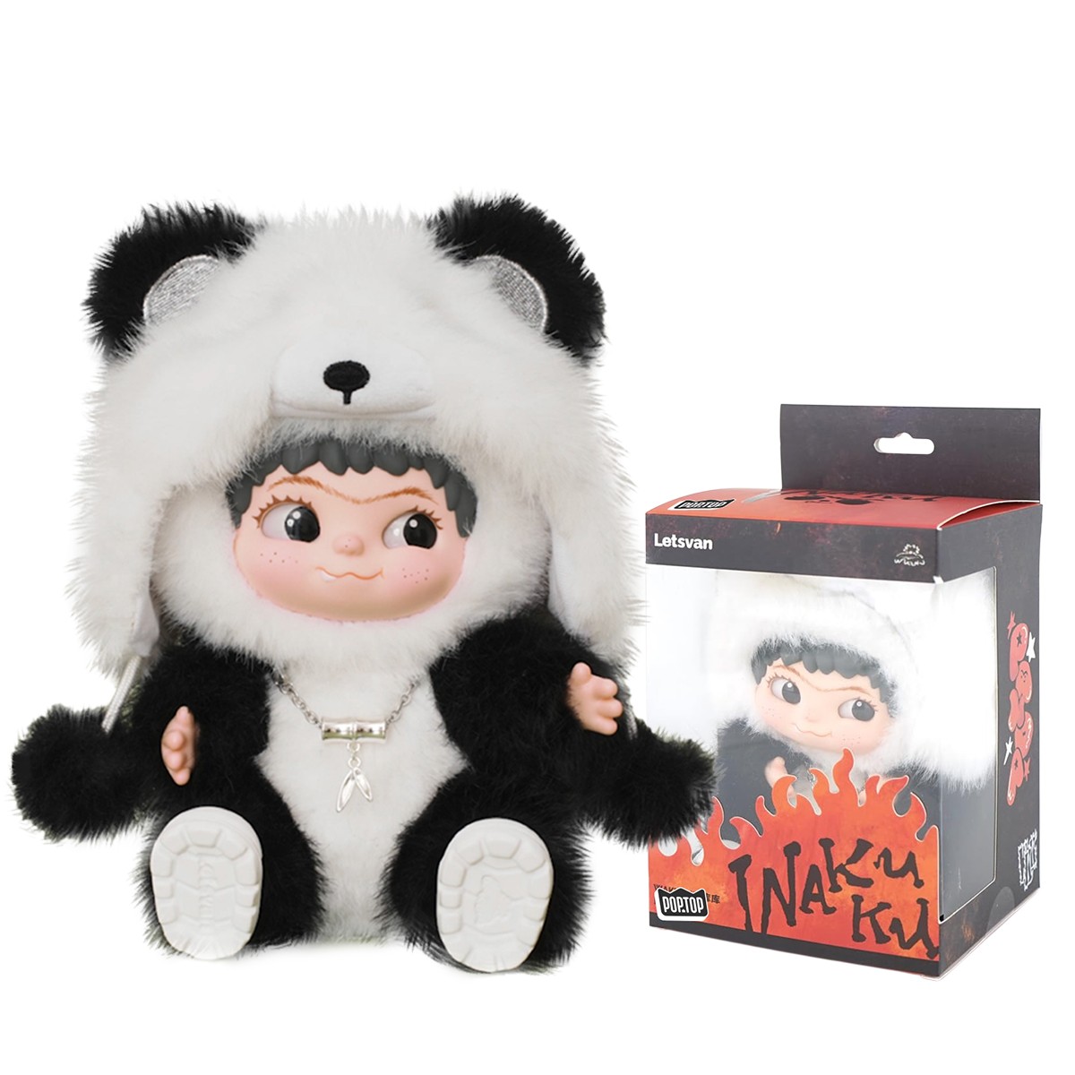 1995грн+15% дисконт Арт.17WK-07D1 М'яка іграшка лімітована POP TOP Letsvan серії Wakuku - Панда 19см