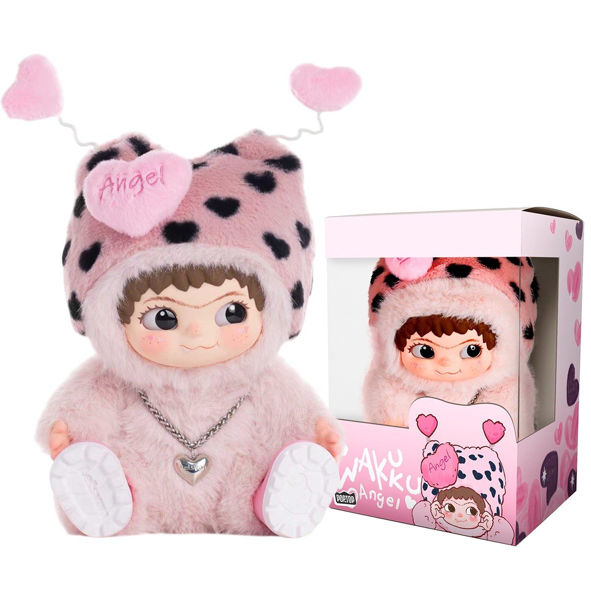 12995грн+15% дисконт Арт.17WK-P8-P3 М'яка іграшка лімітована POP TOP Letsvan серії Wakuku - Янгол 800% (37 см)