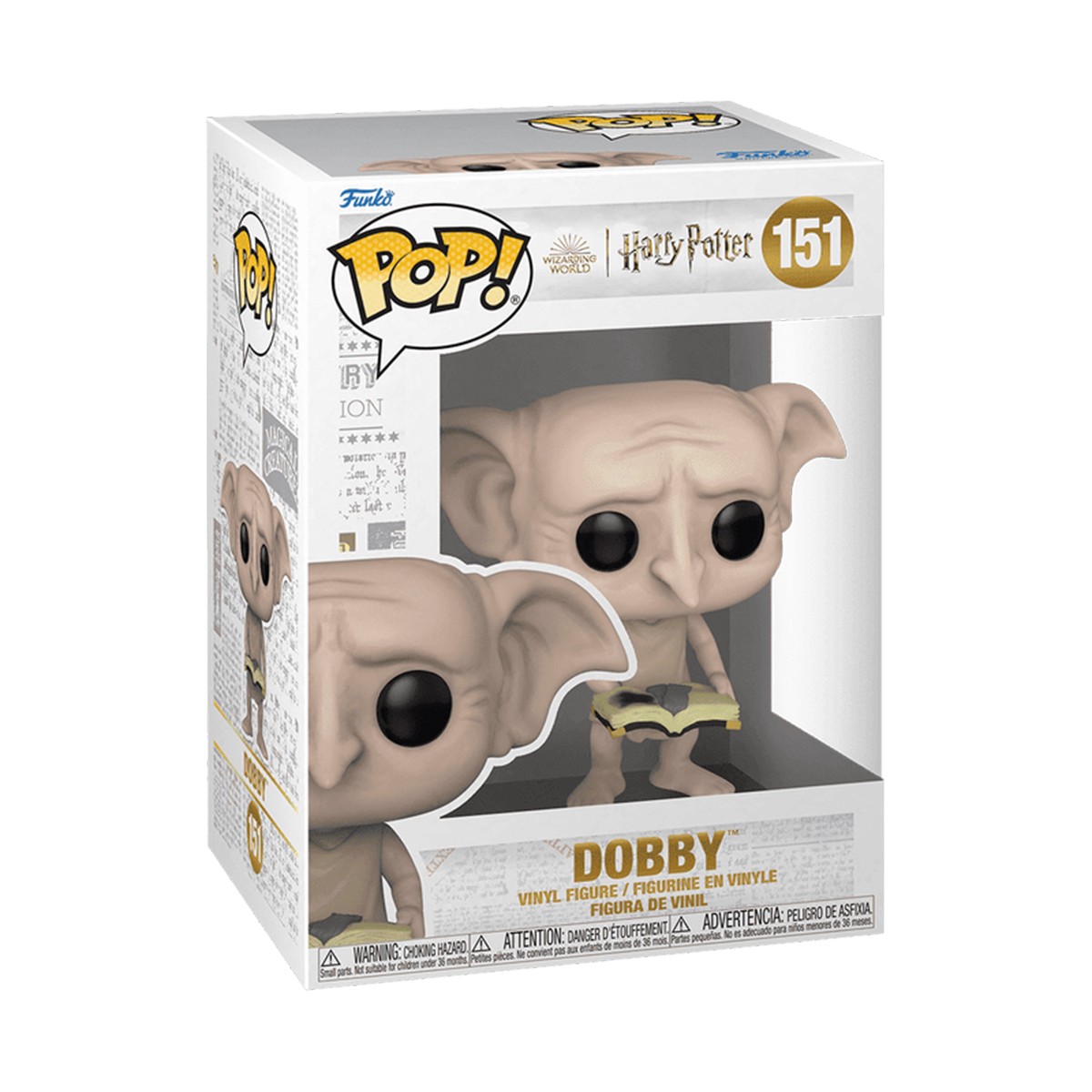 845грн+15% дисконт Арт.65650 Ігрова фігурка Funko POP! cерії Гаррі Поттер - Доббі