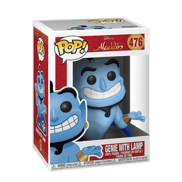 845грн +15% дисконт Арт.35757 Ігрова фігурка Funko Pop! серії Aladdin" - Genie with Lamp"