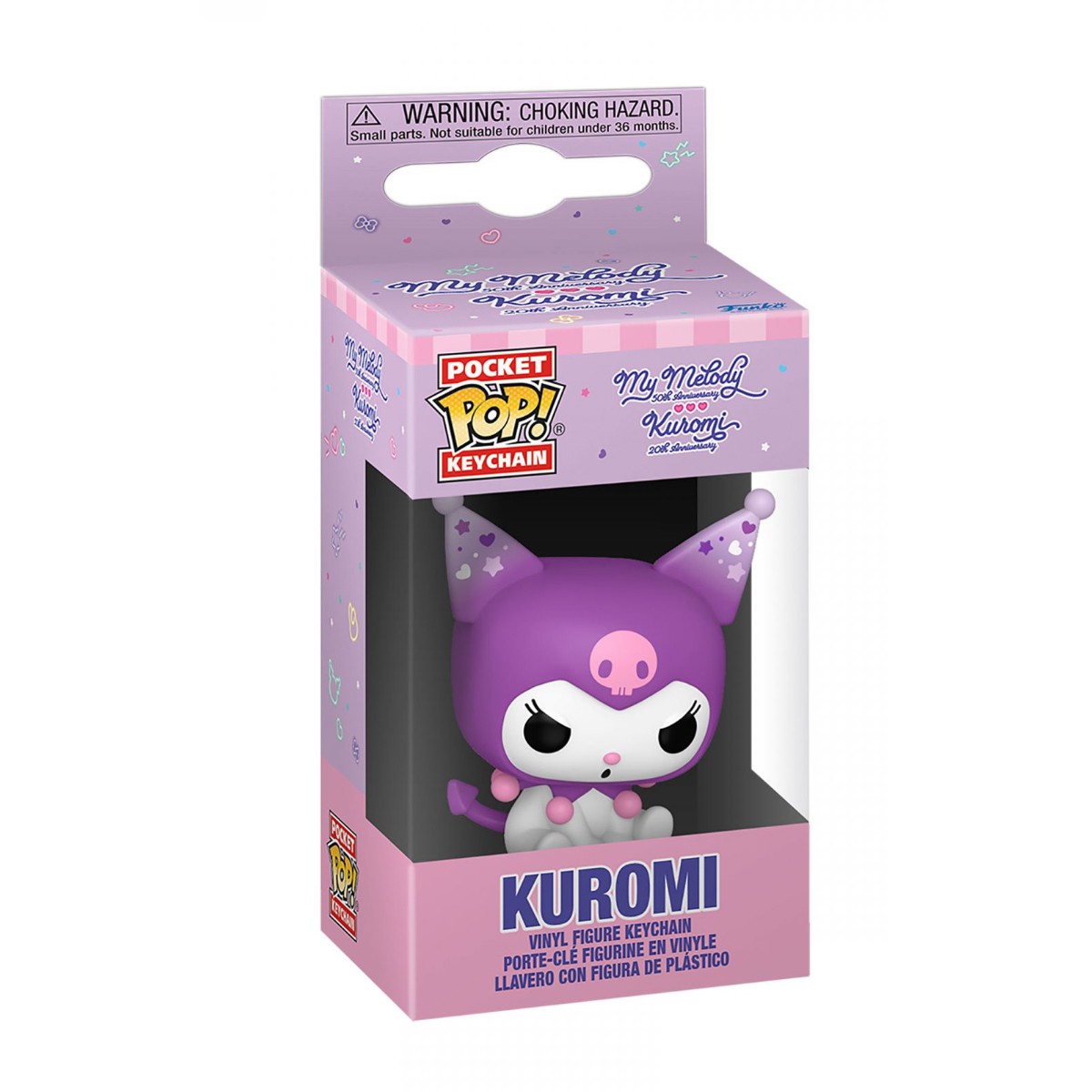 395грн+10% дисконт Арт.86875 Ігрова фігурка на кліпсі Funko POP! серії Kuromi & My Melody - Куромі