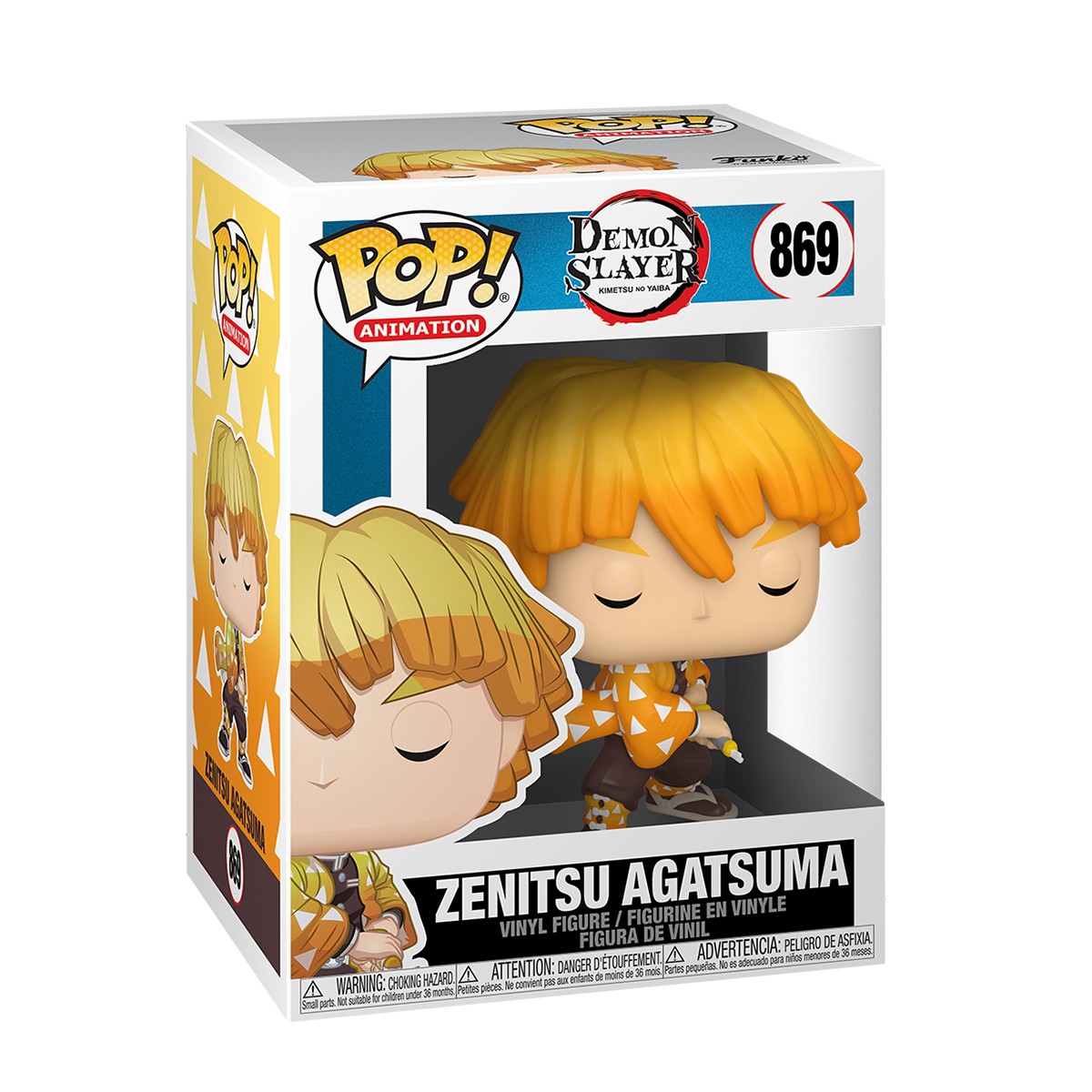 845грн+15% дисконт Арт.49012 Ігрова фігурка Funko POP! cерії Вбивця демонів - Зеніцу Аґацума