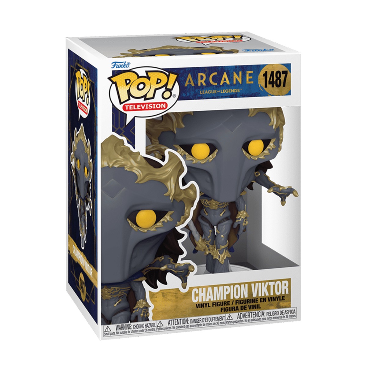 845грн+15% дисконт Арт.83700 Ігрова фігурка Funko POP! серії Аркейн - Віктор