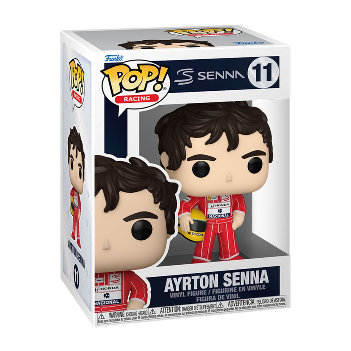 845грн+15% дисконт Арт.86180 Ігрова фігурка Funko POP! - Айртон Сенна (McLaren)