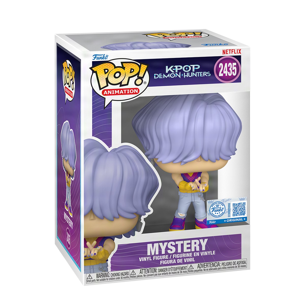 1245грн+15% дисконт Арт. 95806 Ігрова фігурка Funko POP! серії Кейпоп-мисливиці на демонів S2 - Загадковий