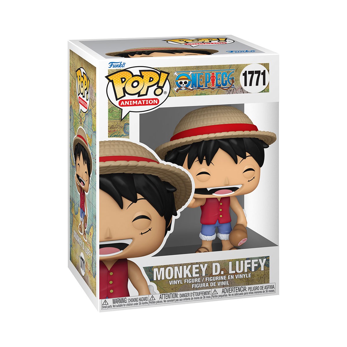 845грн+15% дисконт Арт.80365 Ігрова фігурка Funko POP! - Луффі, що посміхається