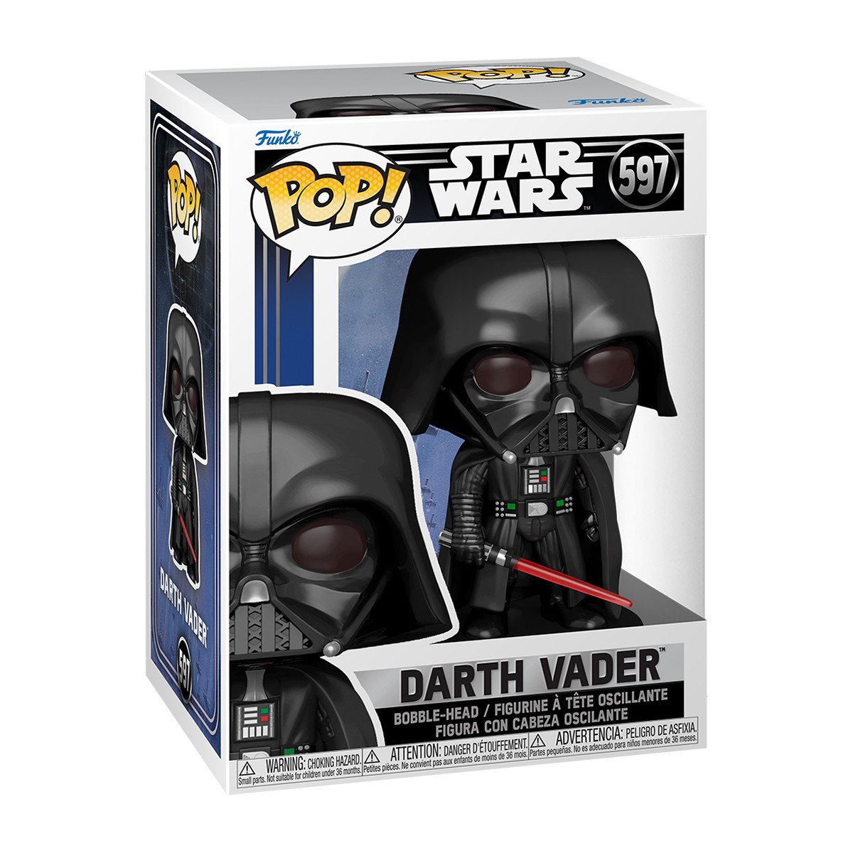 845грн+15% дисконт Арт.67534 Ігрова фігурка Funko Pop! - Дарт Вейдер зі світловим мечем