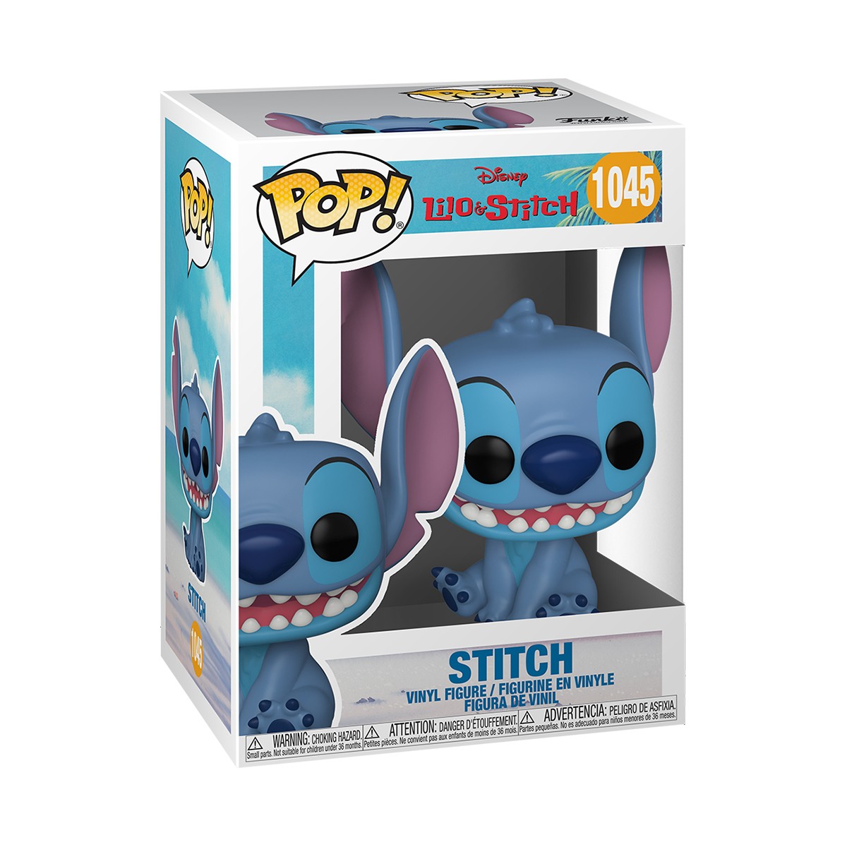 945грн+15% дисконт Арт.55617 Ігрова фігурка Funko POP! - Стіч, що посміхається