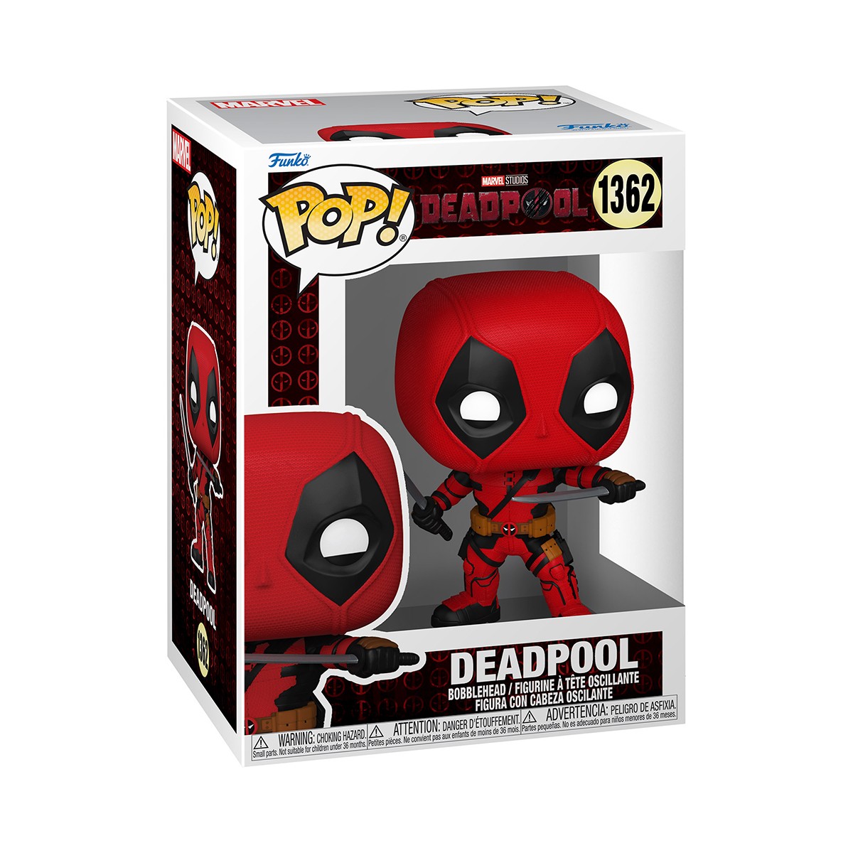 945грн+15% дисконт Арт.79766 Ігрова фігурка Funko POP! серії Дедпул 3 - Дедпул