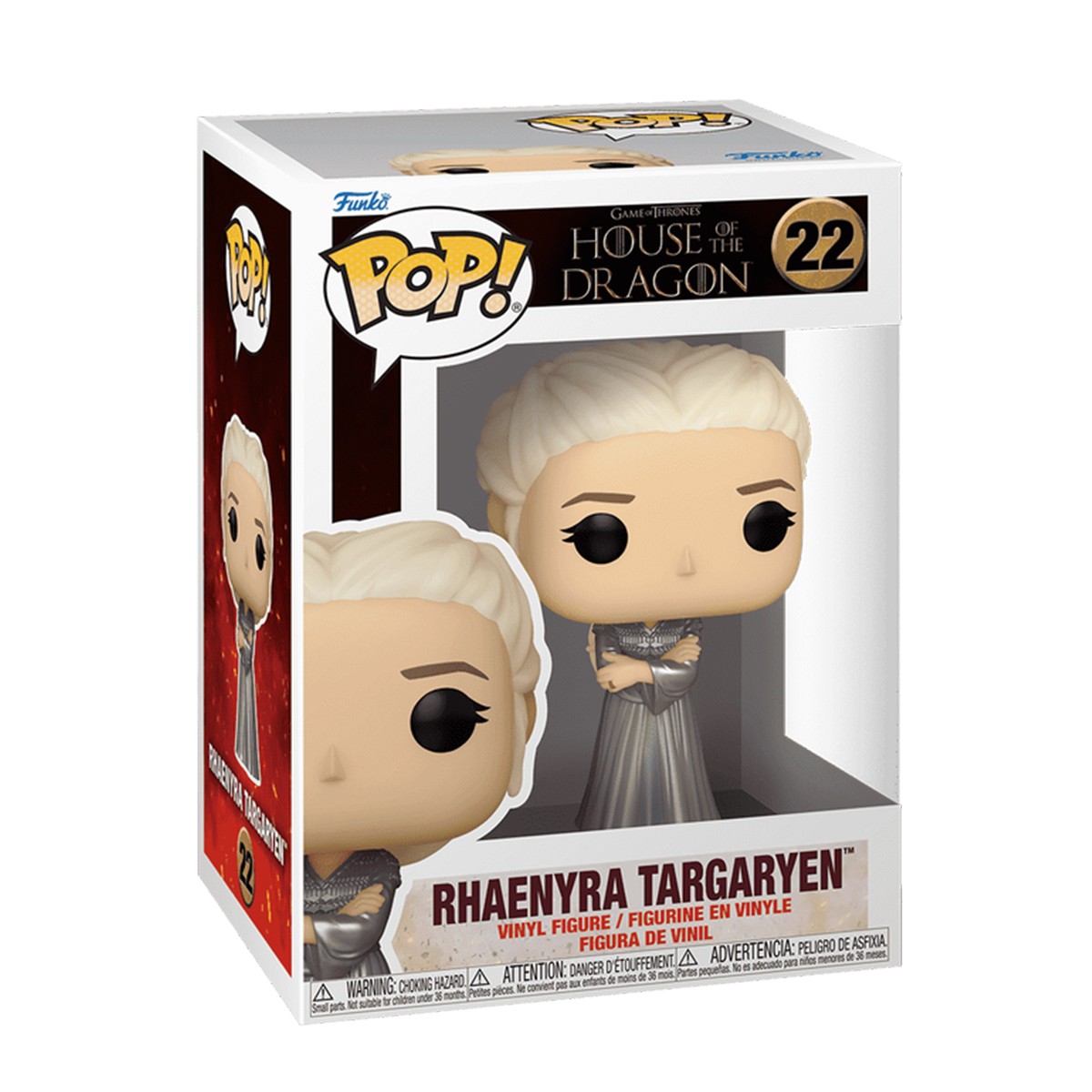 945грн+15% дисконт Арт.83465 Ігрова фігурка Funko POP! серії Дім Дракона S4 - Рейніра Тарґарієн