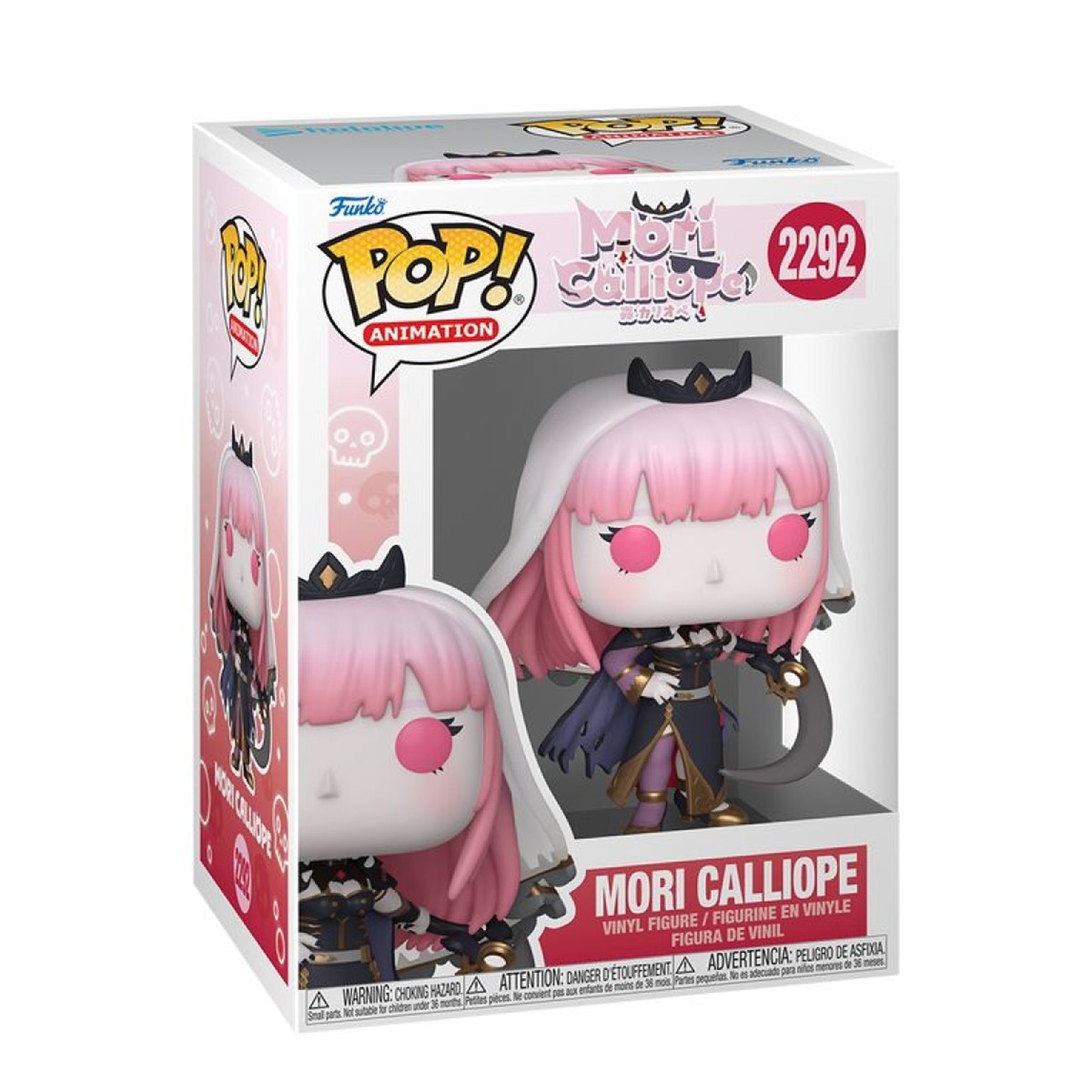 945грн+15% дисконт Арт.91852 Ігрова фігурка Funko POP! серії Hololive - Морі Калліопе