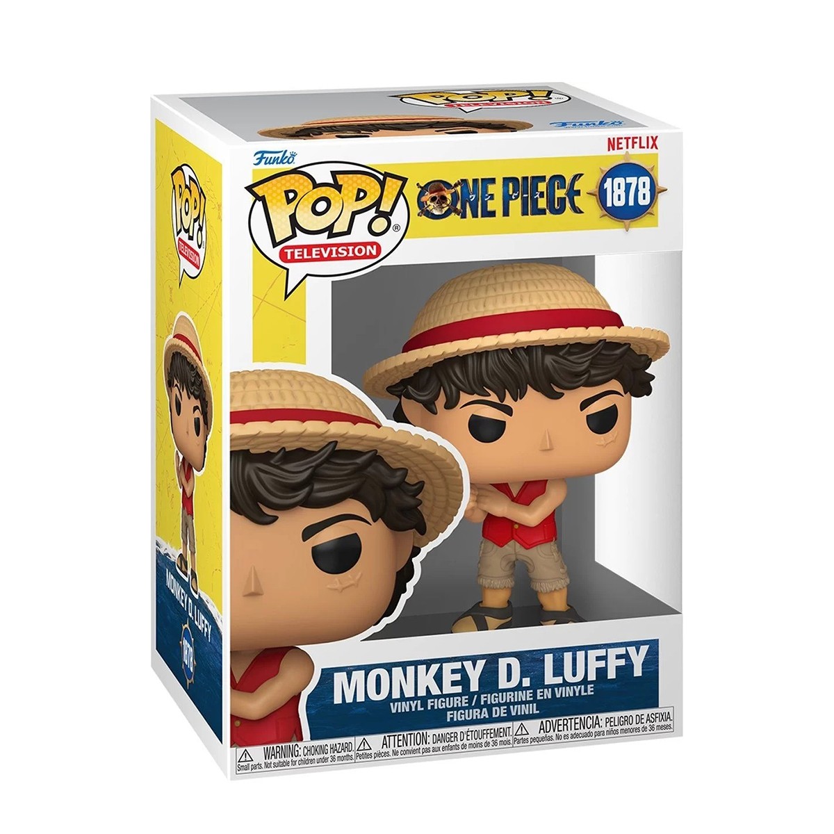 945грн+15% дисконт Арт.75665 Ігрова фігурка Funko POP! серії Великий куш S1 - Луффі