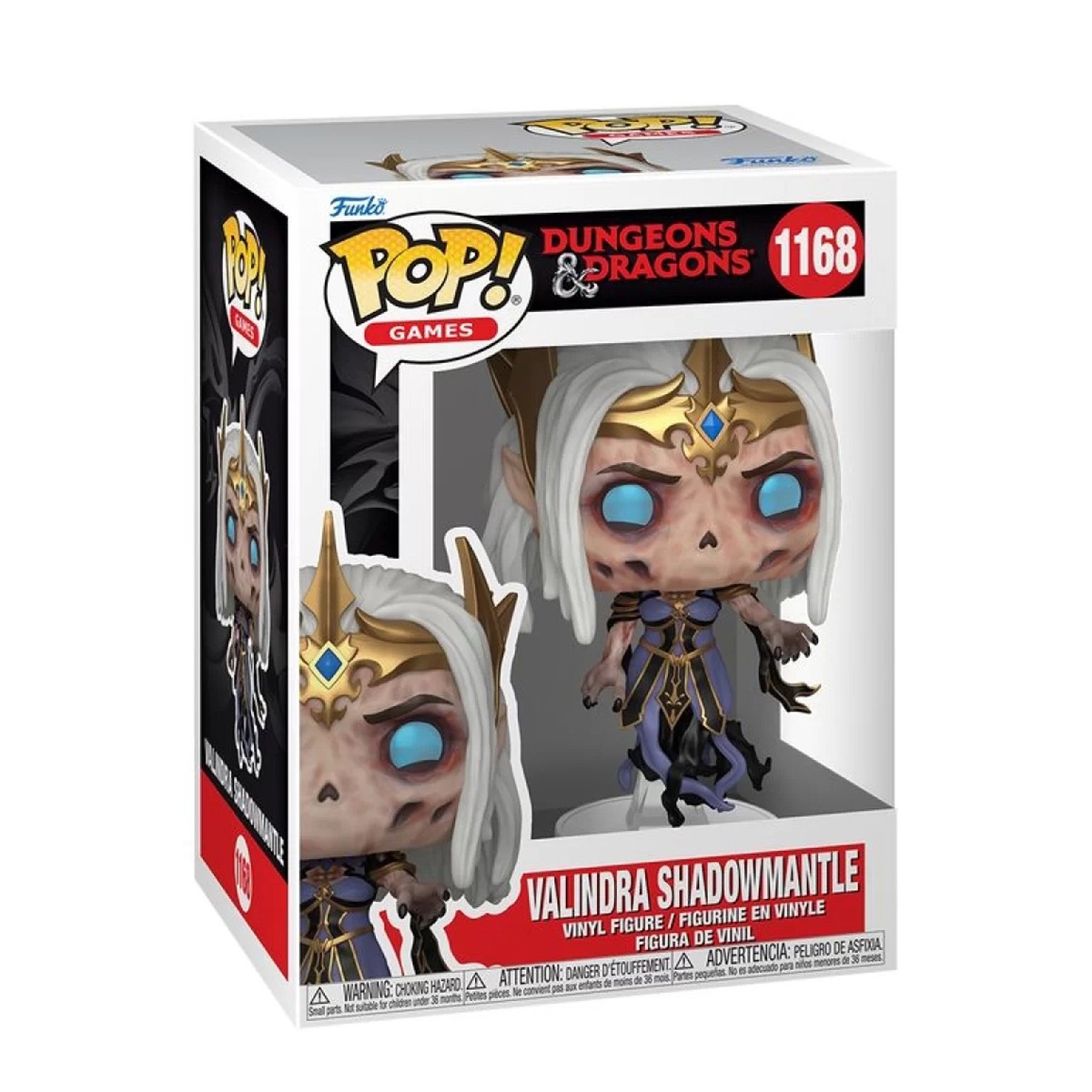 945грн+15% дисконт Арт.91561  Ігрова фігурка Funko POP! серії Підземелля та Дракони - Валіндра Шедоумантл