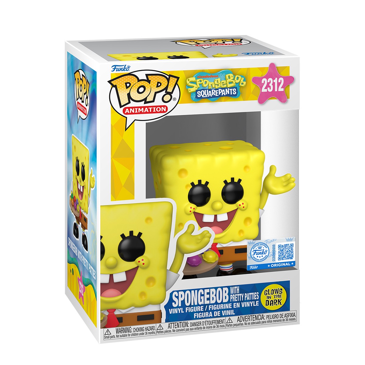 1245грн+15% дисконт Арт.92009Ігрова фігурка Funko POP! - Губка Боб з крабсбургерами (GW) 