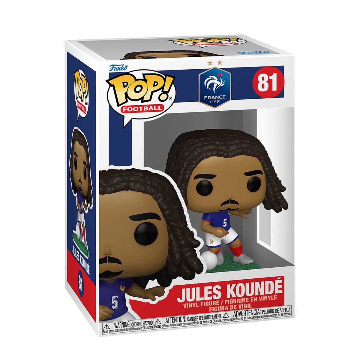 945грн+15% дисконт Арт.92733 Ігрова фігурка Funko POP! серії Футбол: Франція - Жуль Кунде