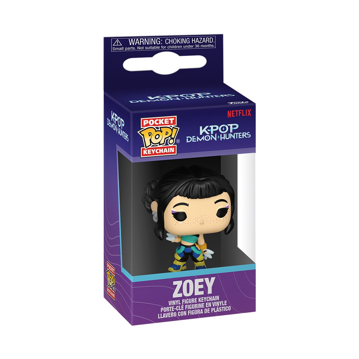 423грн+10% дисконт Арт.95688 Ігрова фігурка на кліпсі Funko POP! серії Кейпоп-мисливиці на демонів - Зої