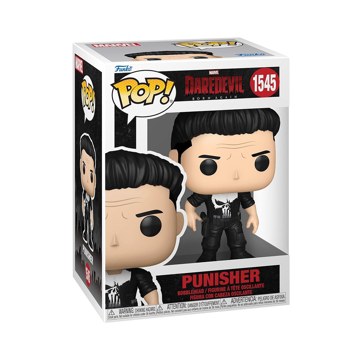 945грн+15 дисконт Арт.75863 Ігрова фігурка Funko POP! серії Шибайголова: Народжений наново - Каратель