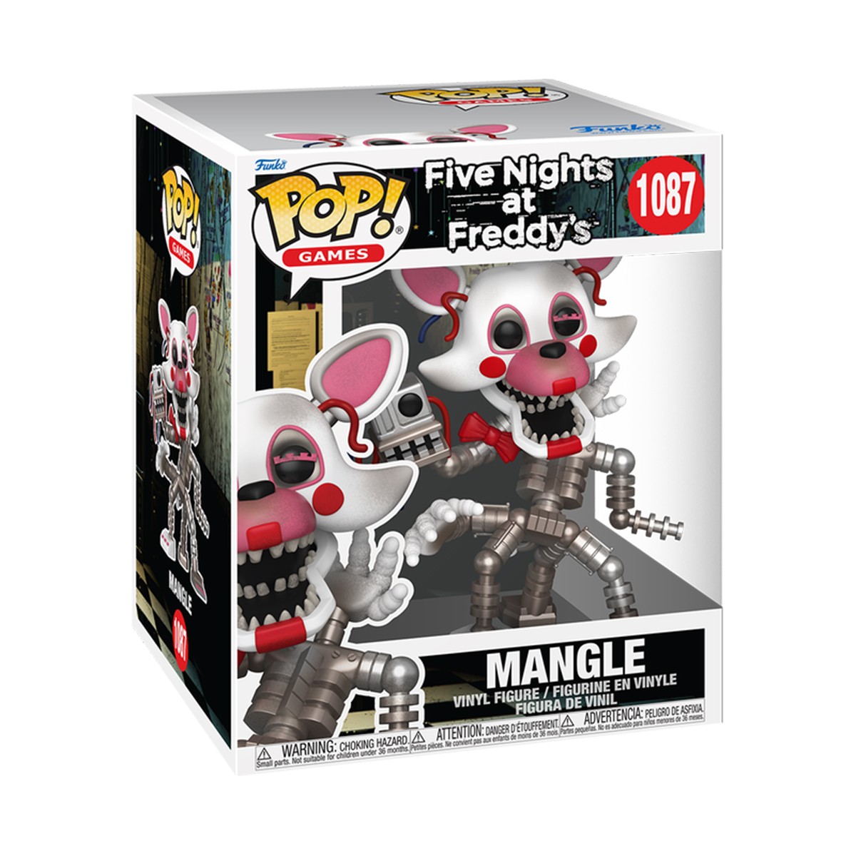 1545грн+15% дисконт Арт 83668 Ігрова фігурка Funko POP! Super серії 5 ночей з Фредді - Мангл (15 см)