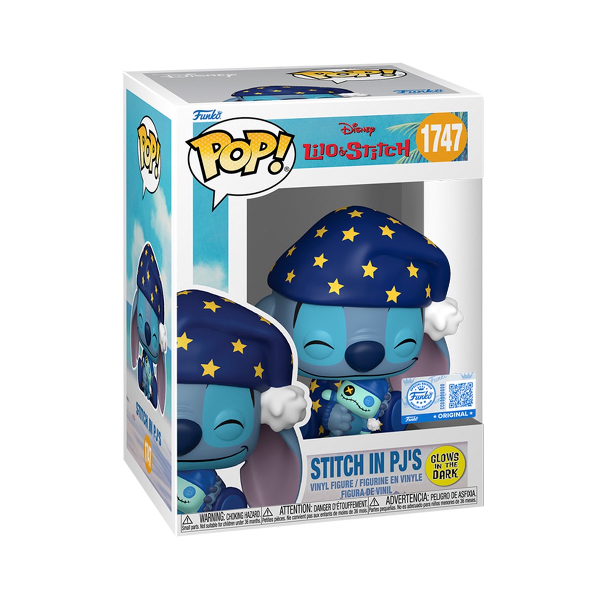 1245 грн+15%, дичини Арт 91921 Ігрова фігурка Funko POP! серії Ліло і Стіч S4 - Стіч (GW