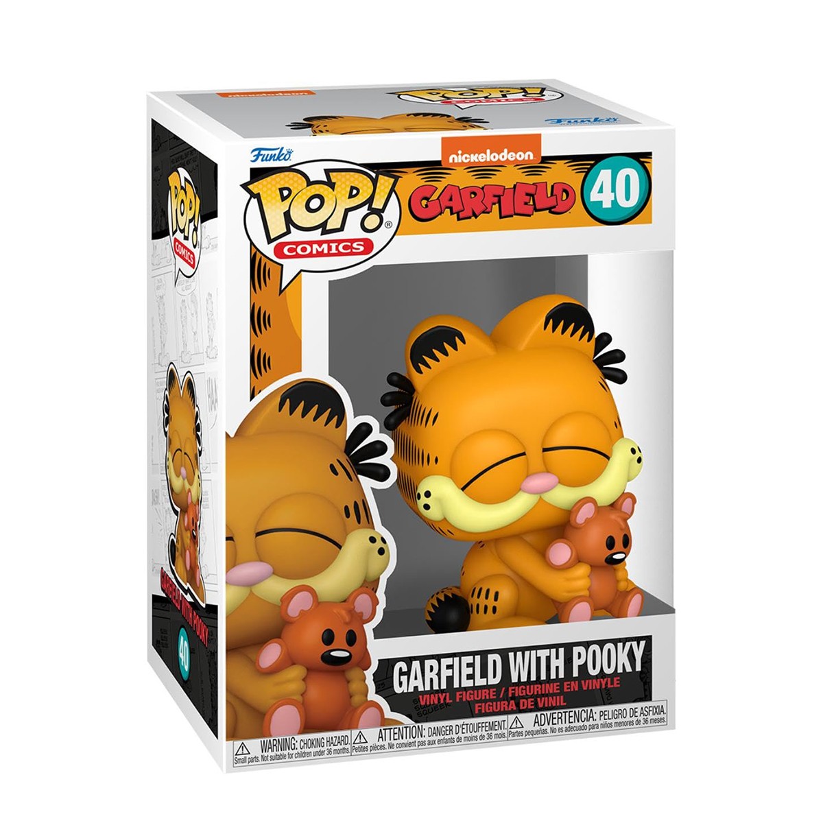 945грн+15% дисконт Арт.80163 Ігрова фігурка Funko POP! серії Гарфілд - Гарфілд з Пукі