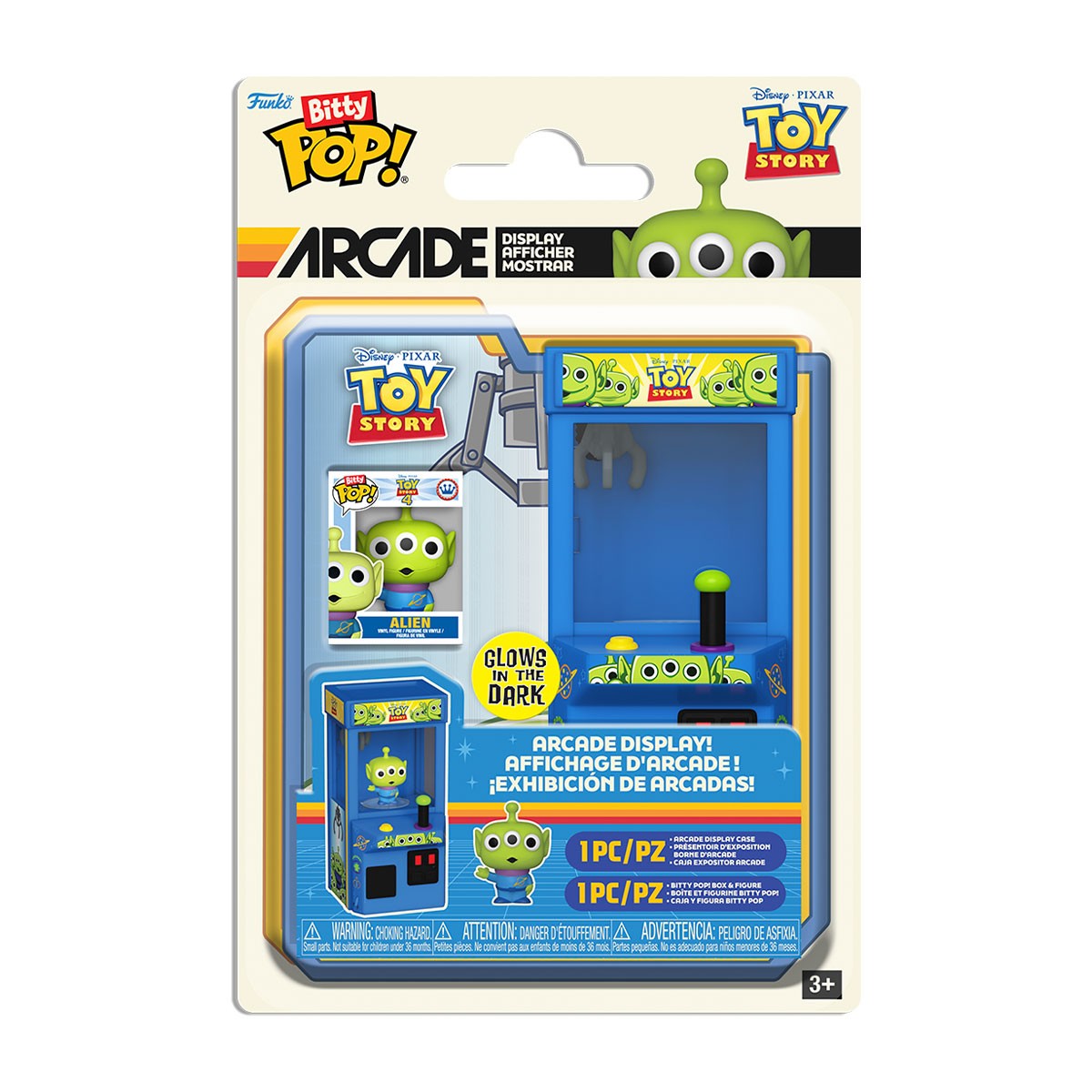 525грн+10% дисконт Арт.85546 Ігровий набір Bitty POP! Arcade серії Історія іграшок - Прибулець (GW)