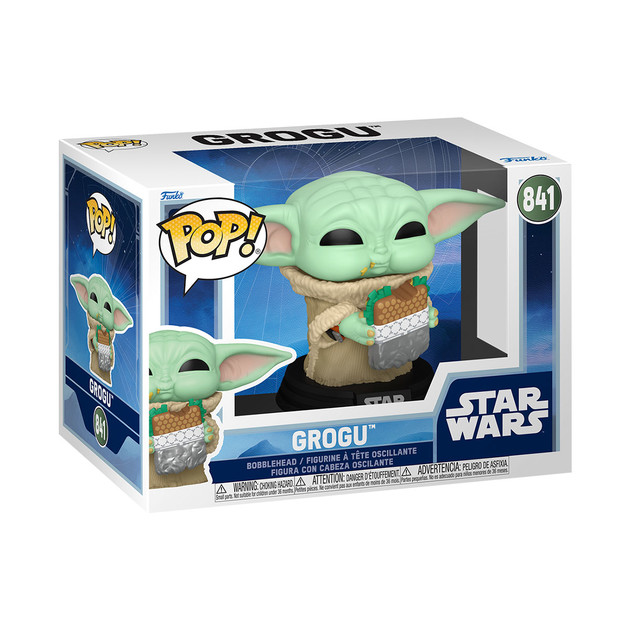 995грн+15% дисконт Арт.90821 Ігрова фігурка Funko POP! серії Мандалорець і Ґроґу - Ґроґу із сендвічем