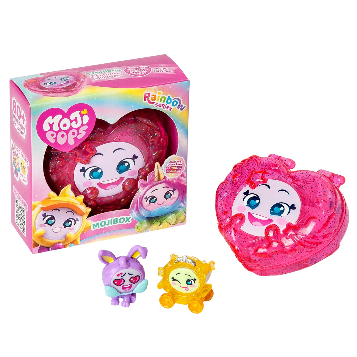 245 грн +5%дисконт Арт.PMP5D412IN00 Набір фігурок Moji Pops серії Rainbow (2 фігурки, бокс)