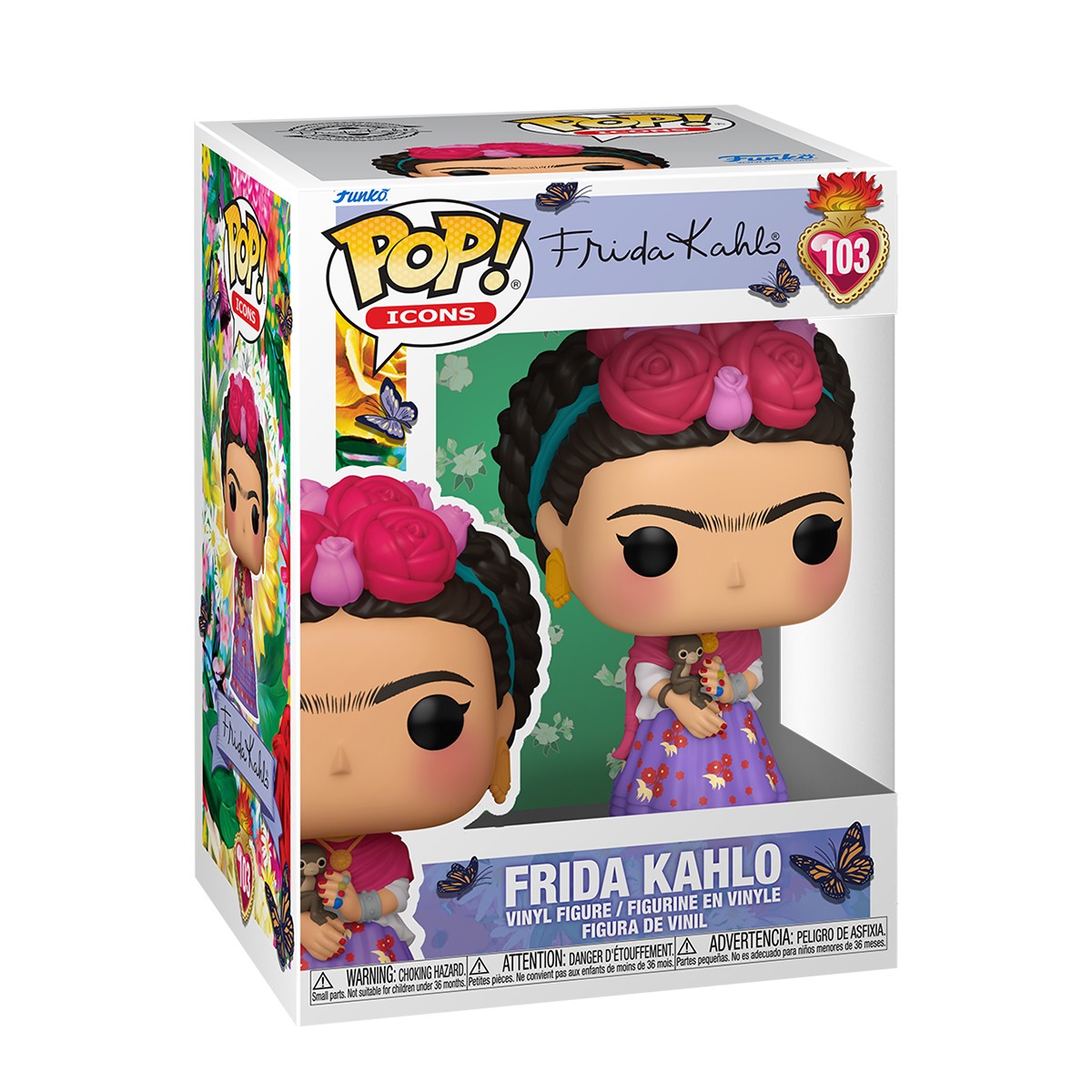 945грн+15% дисконт Арт.93394 Ігрова фігурка Funko POP! серії Icons - Фріда Кало