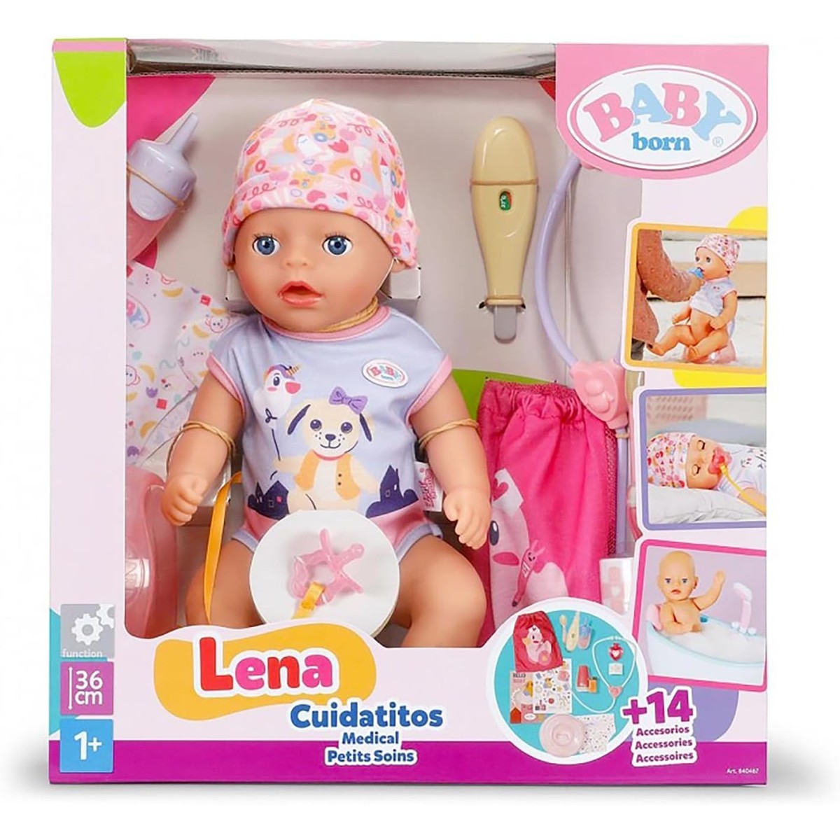 3195грн+15% дисконт Арт.840467Лялька Baby Born – Лена у лікаря (36 см)