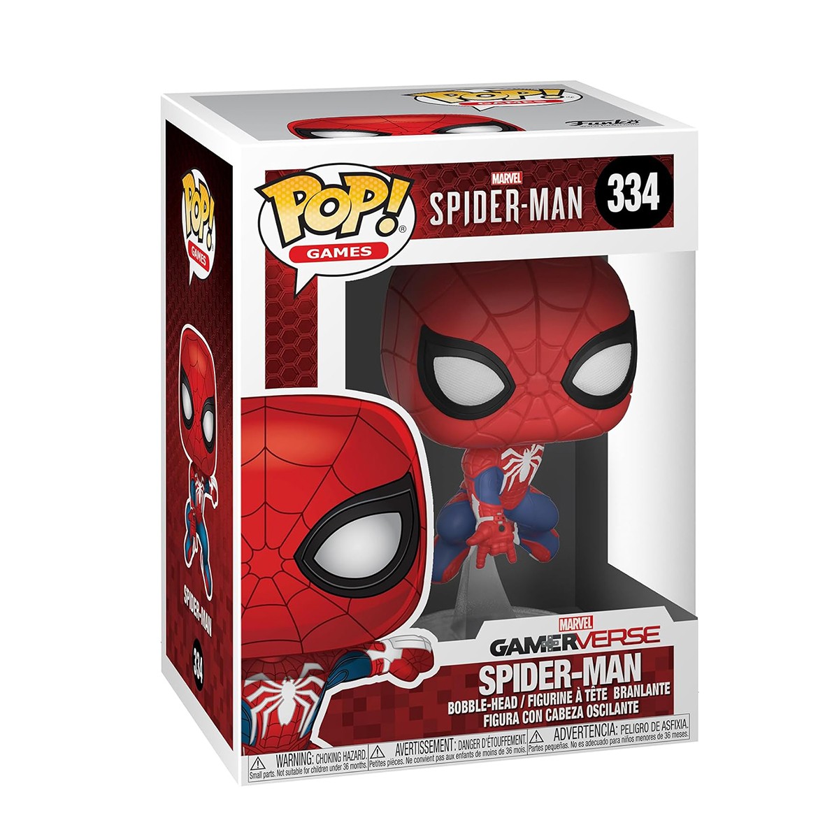 945грн+15% дисконт Арт.29318Ігрова фігурка Funko Pop! серії Людина-Павук - Людина-Павук у польоті