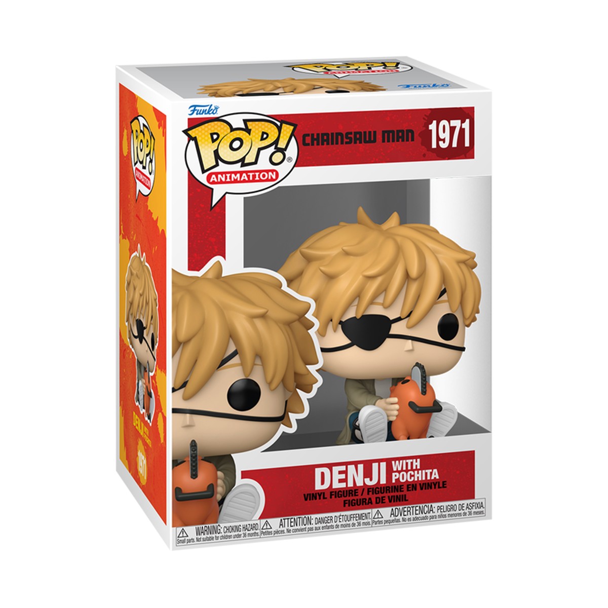 945грн +15% дисконт Арт.86484 Ігрова фігурка Funko POP! - Денджі та Почіта