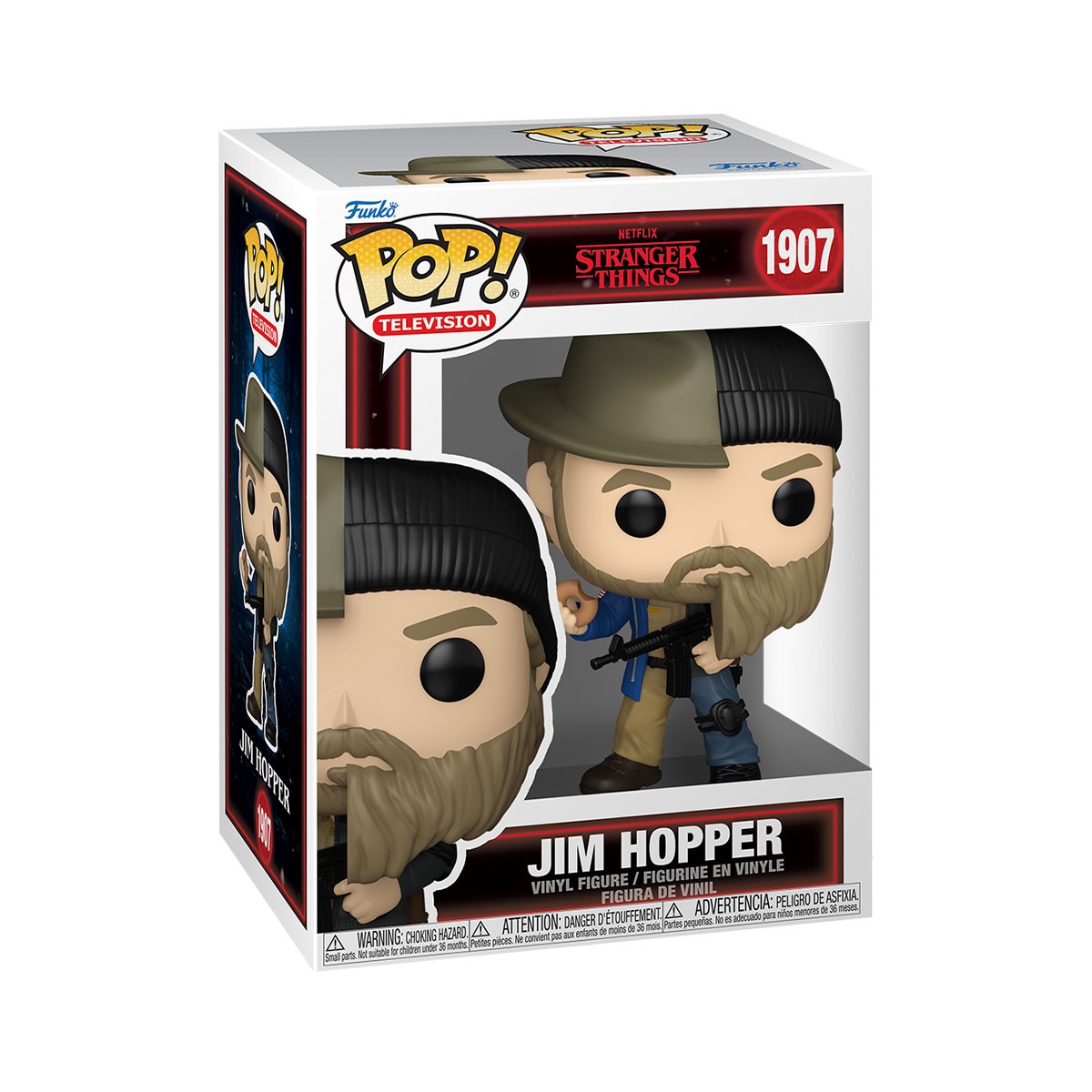 945грн+15% дисконт Арт.93085 Ігрова фігурка Funko POP! серії Дивні дива S7 - Джим Гоппер