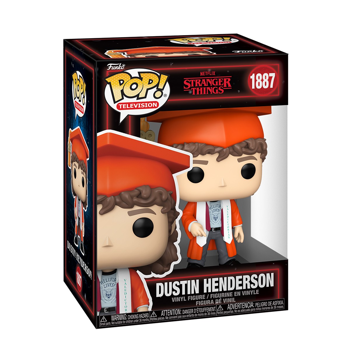 945грн+15% дисконт Арт.94353 Ігрова фігурка Funko POP! серії Дивні дива S5 - Дастін на випускному