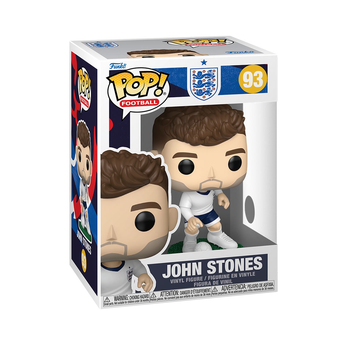 945грн+15% дисконт Арт.94462Ігрова фігурка Funko POP! серії Футбол: Англія - Джон Стоунз