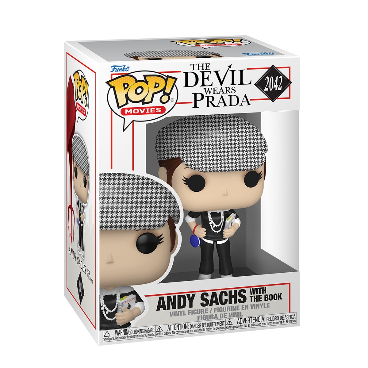 845грн+15% дисконт Арт.90349 Ігрова фігурка Funko POP! серії Диявол носить Prada - Енді Сакс з книгою