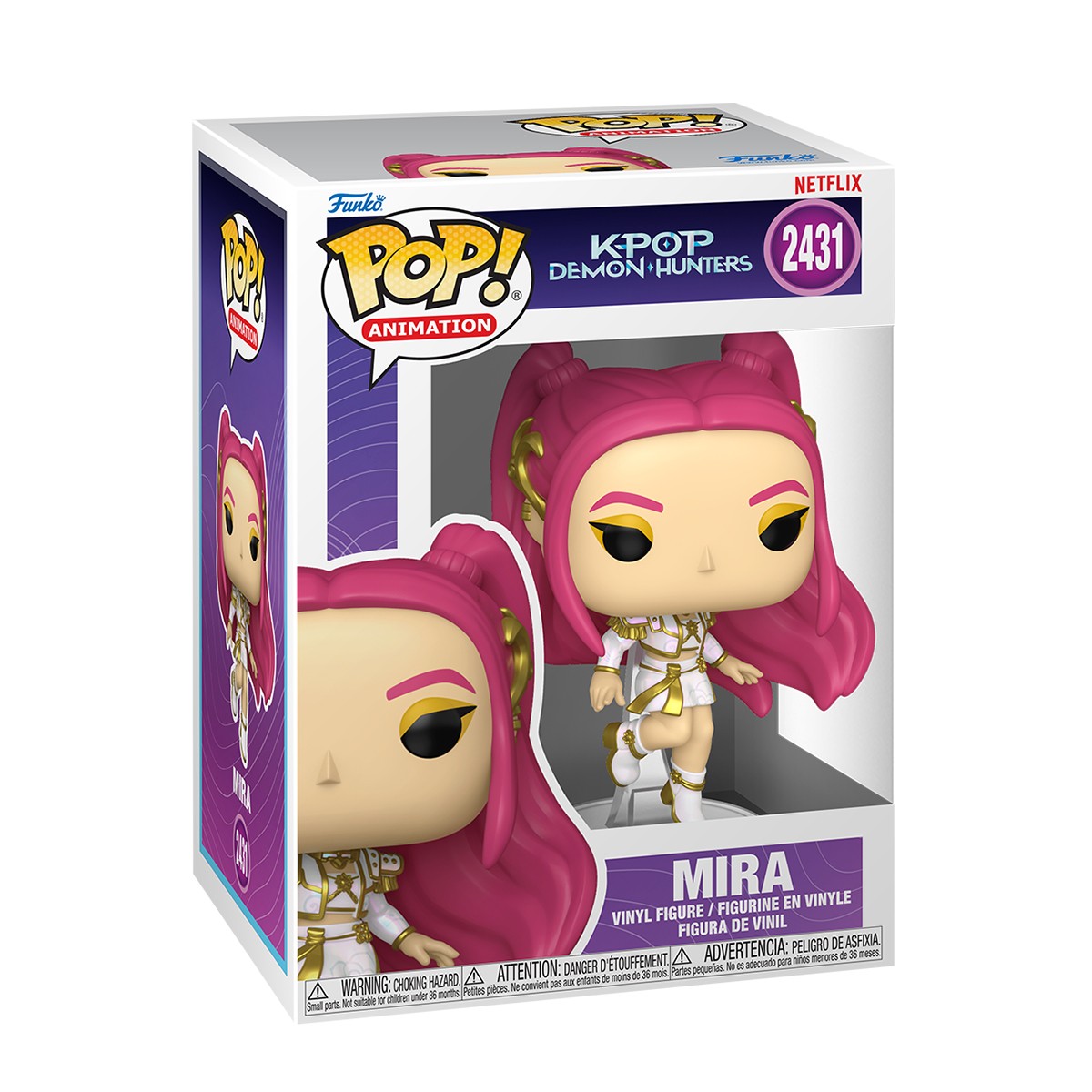 945грн+15% дисконт Арт.95805 Ігрова фігурка Funko POP! серії Кейпоп-мисливиці на демонів S2 - Міра