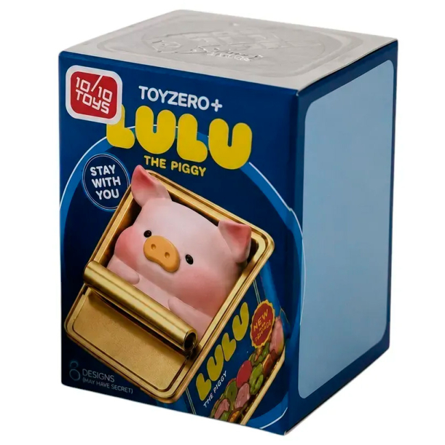 1249грн+10% дисконт Фігурка-сюрприз 10/10 Toys LuLu the Piggy Stay with You Series (TZA12114)