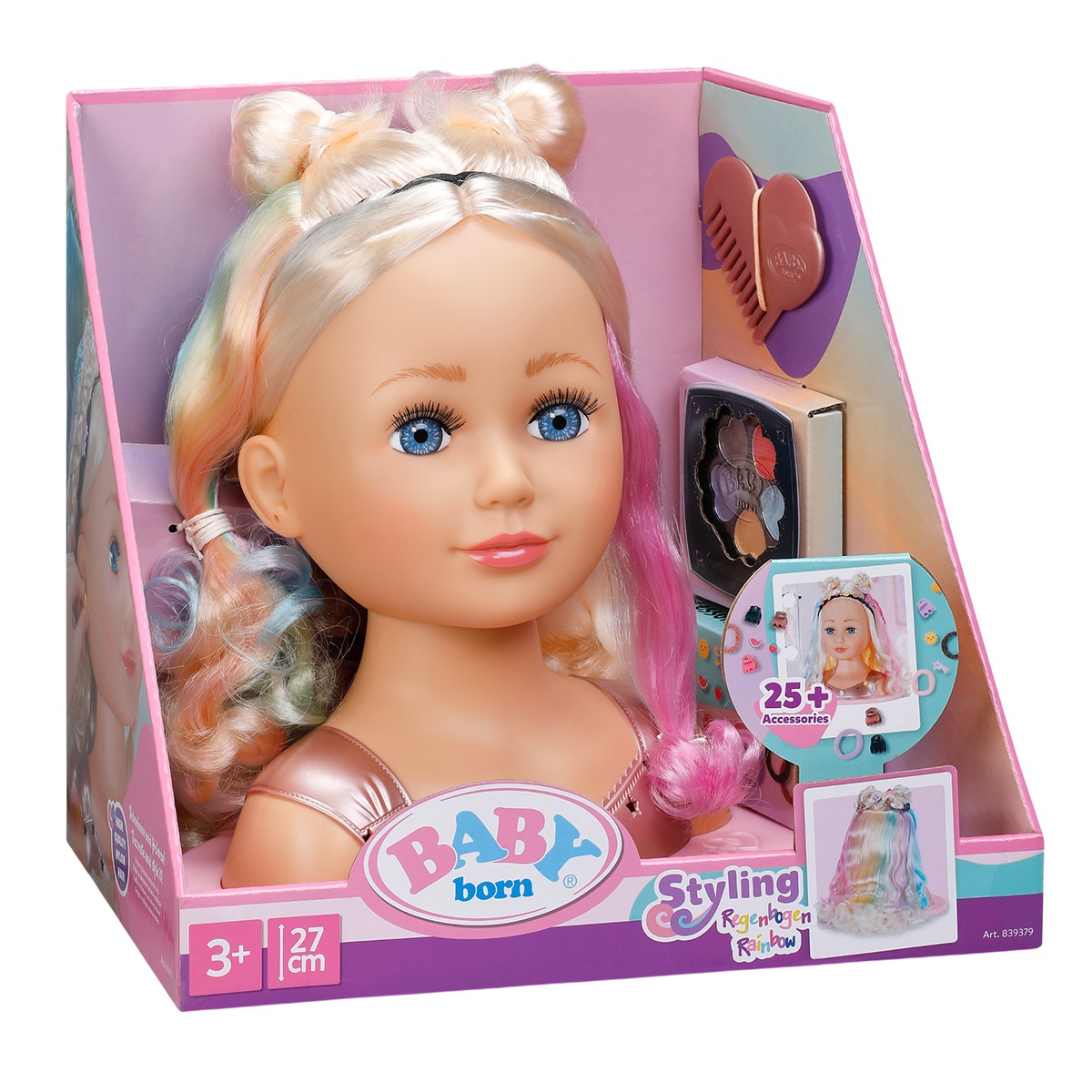 3295грн+15% дисконт Арт.839379 Лялька-манекен Baby Born серії Pinplay – Яскрава сестричка