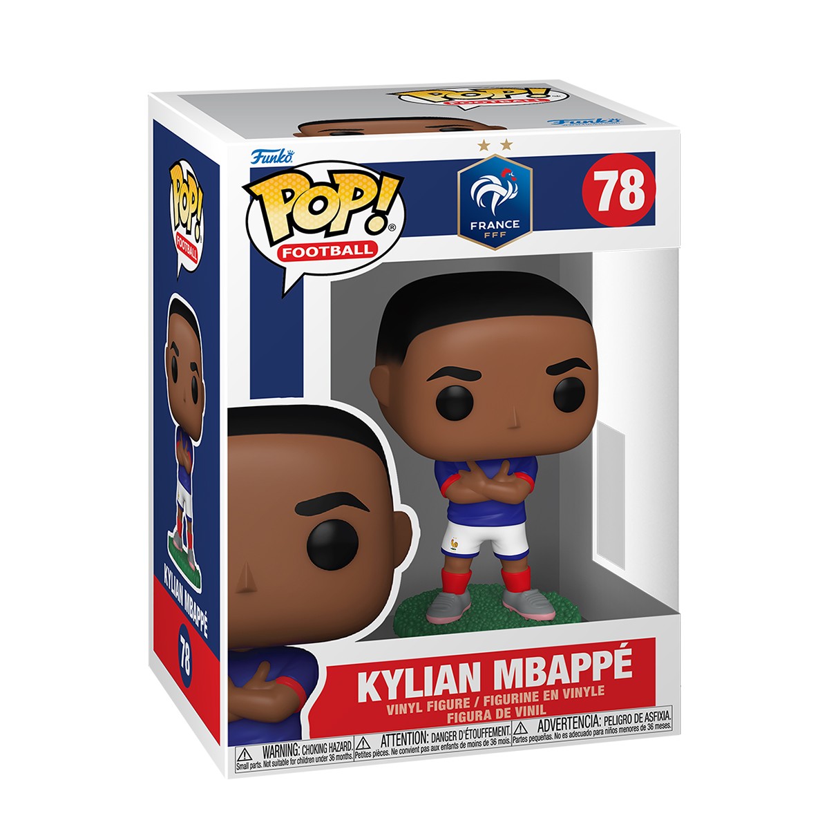 945грн+15% дисконт Арт.92730 Ігрова фігурка Funko POP! серії Футбол: Франція - Кіліан Мбаппе