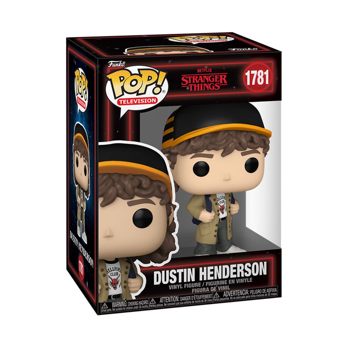 945грн+15% дисконт Арт.75751 Ігрова фігурка Funko POP! серії Дивні дива - Дастін Гендерсон