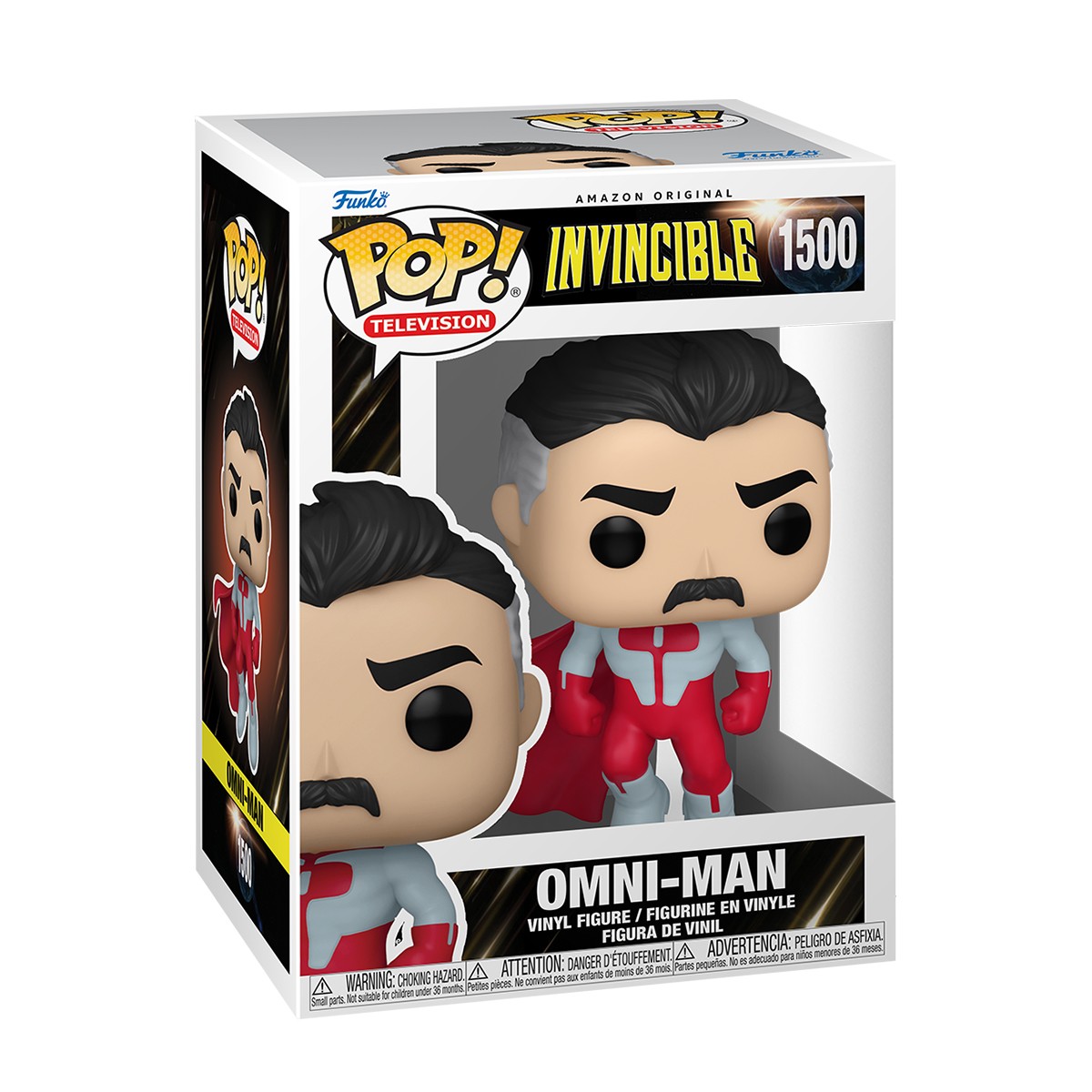 945грн+15% дисконт Арт.75868 Ігрова фігурка Funko POP! серії Невразливий - Омні-мен