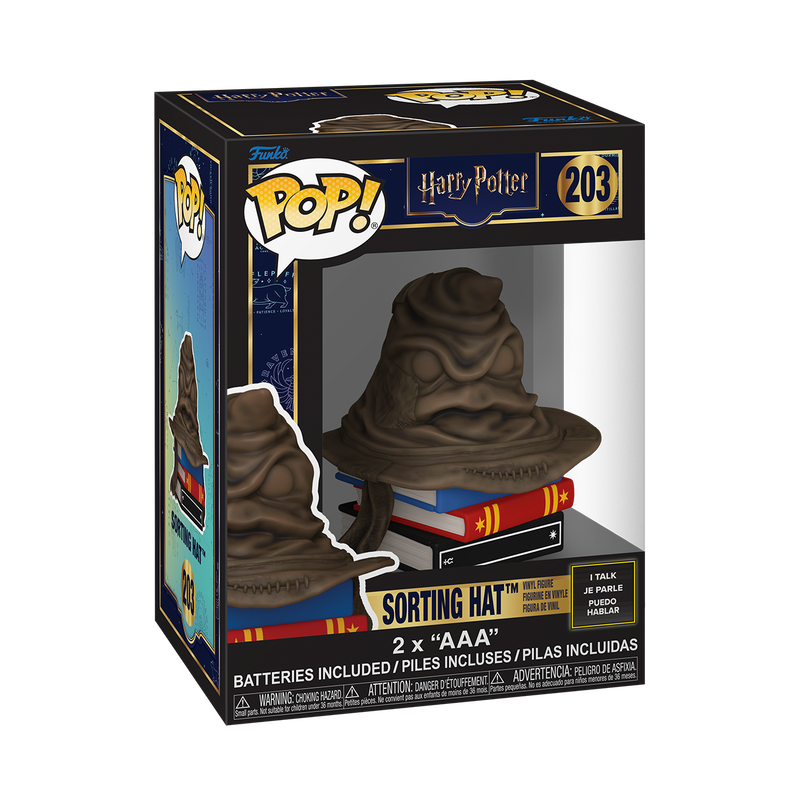 1246є5шрн +15% дисконт Арт.93383 Ігрова фігурка Funko POP! серії Гаррі Поттер - Сортувальний капелюх (звук)